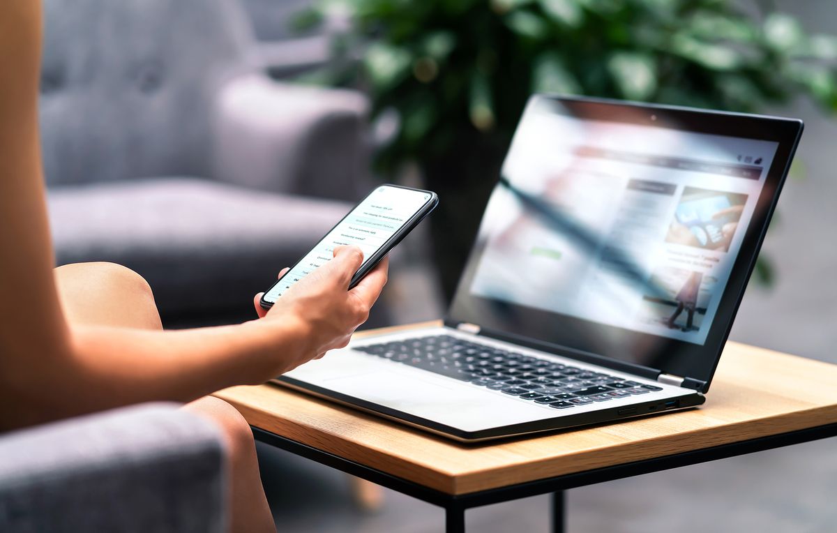 Working securely over business Wi-Fi